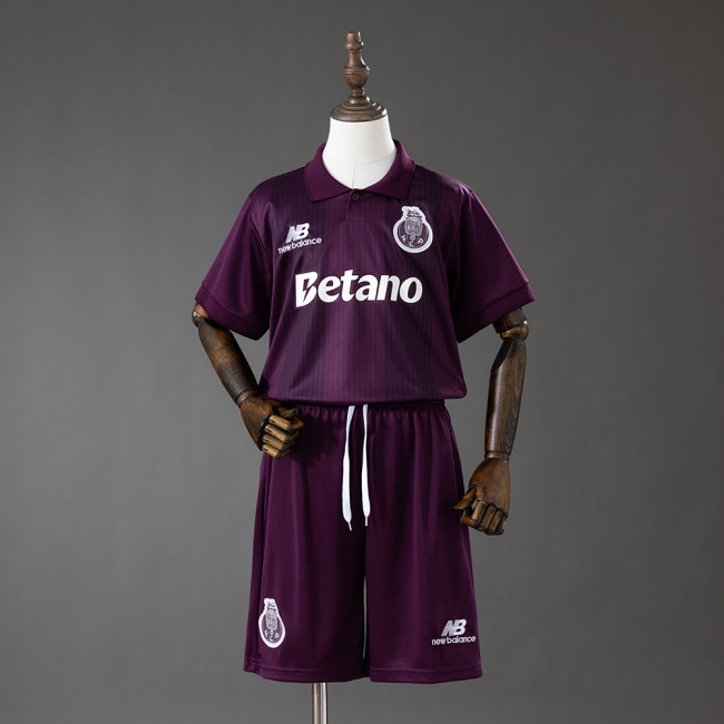 Kids Porto Away Jersey 2026-2027 Football Kit Soccer Shirt
