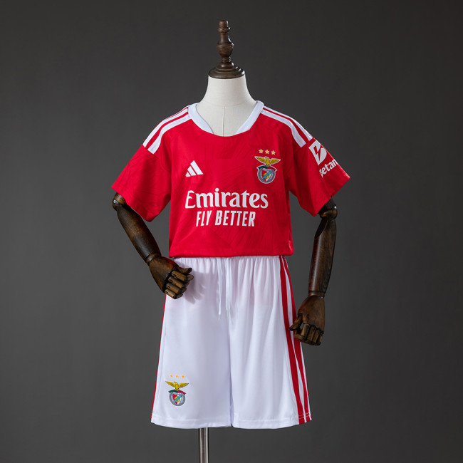 Kids Benfica Home Jersey 2026-2027 Football Kit Soccer Shirt