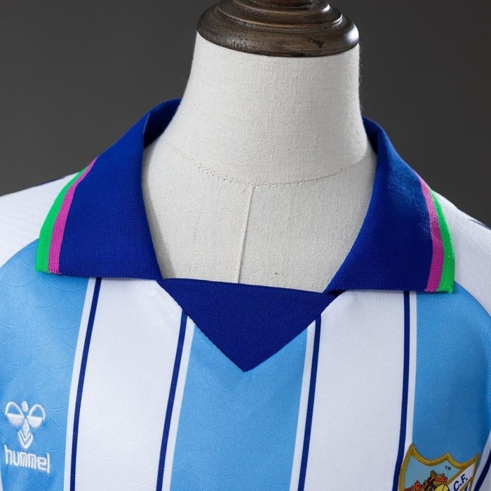 Kids Malaga Home Jersey 2026-2027 Football Kit Soccer Shirt