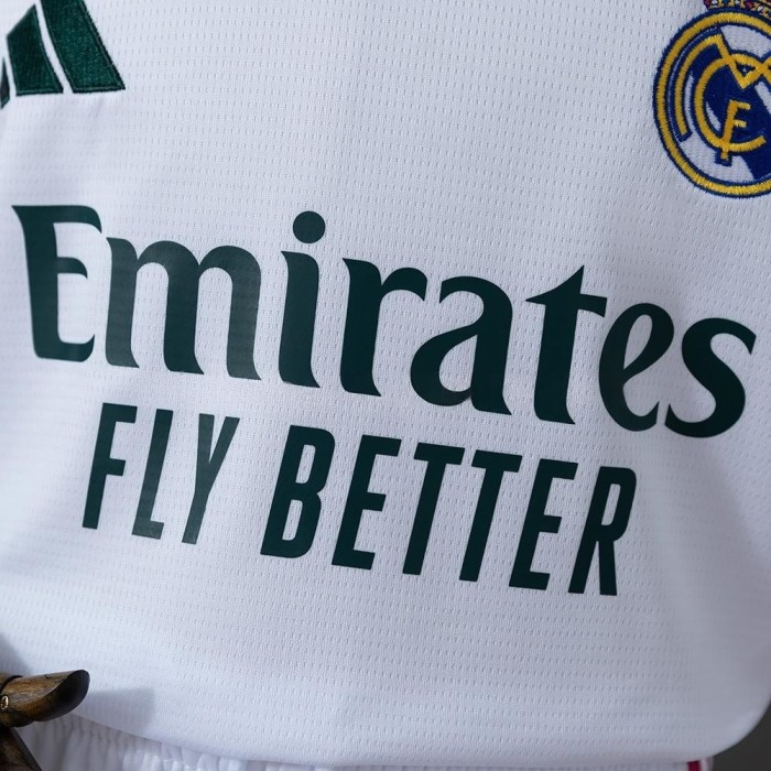 Kids Real Madrid Home Jersey 2026-2027 Football Kit Soccer Shirt