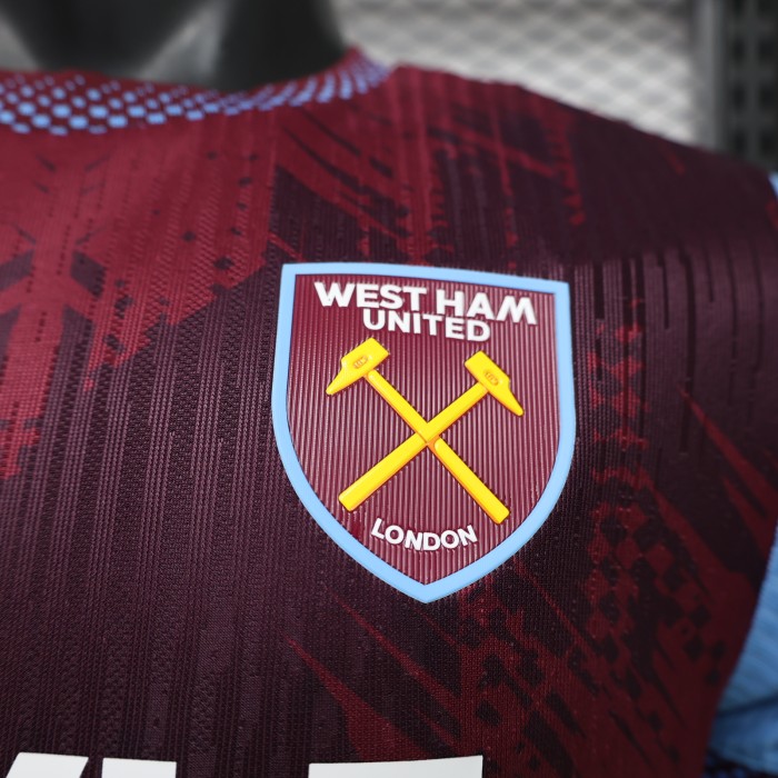 Player Version West Ham United Home Jersey 2026-2027 Football Kit Soccer Shirt