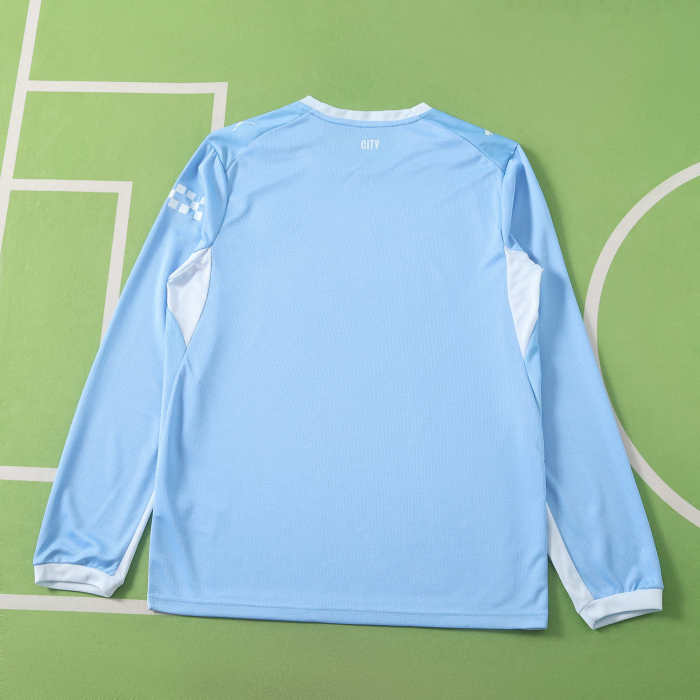 Manchester City Home Jersey 2026-2027 Long Sleeves Football Kit Soccer Shirt