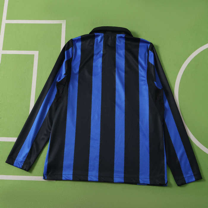 Inter Milan Home Jersey 2026-2027 Long Sleeves Football Kit Soccer Shirt