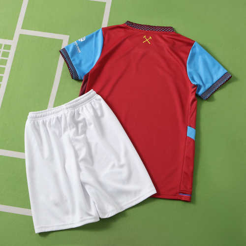 Kids West Ham United Home Jersey 2026-2027 Football Kit Soccer Shirt