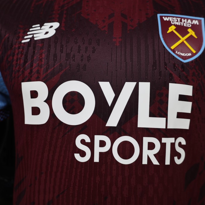 Player Version West Ham United Home Jersey 2026-2027 Football Kit Soccer Shirt