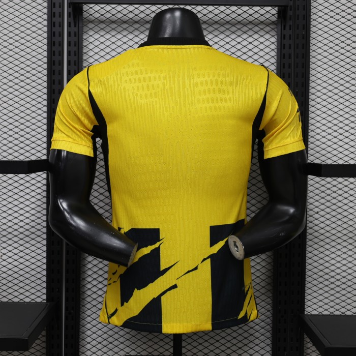 Player Version Al-Ittihad Jeddah Home Jersey 2026-2027 Football Kit Soccer Shirt