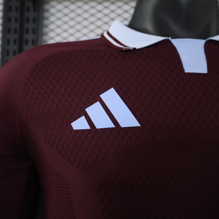 Player Version Aston Villa Home Jersey 2026-2027 Long Sleeves Football Kit Soccer Shirt