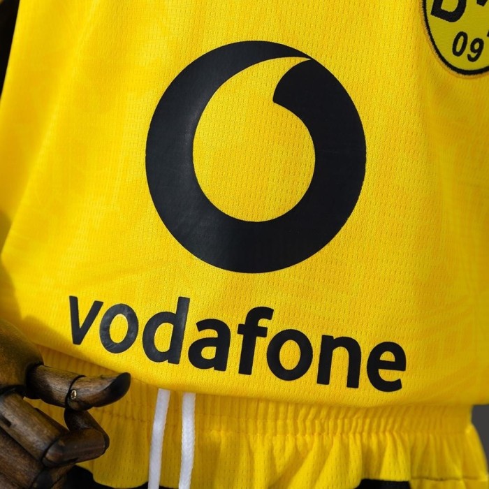 Kids Dortmund Home Jersey 2026-2027 Football Kit Soccer Shirt