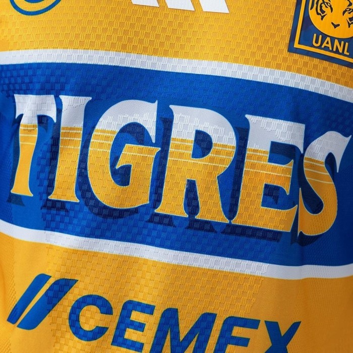 Player Version Tigres UANL Home Jersey 2026-2027 Football Kit Soccer Shirt