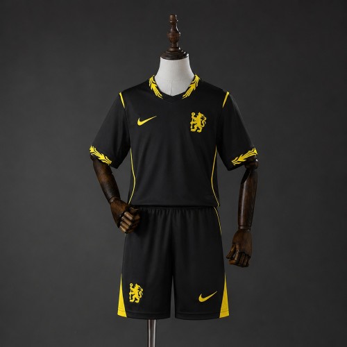 Kids Chelsea Away Jersey 2026-2027 Football Kit Soccer Shirt