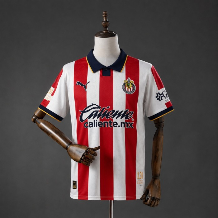 Chivas 120 Aniversario Jersey 2026-2027 Football Kit Soccer Shirt