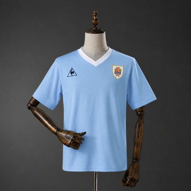 Uruguay Home Jersey 1986 Retro Football Kit Soccer Shirt