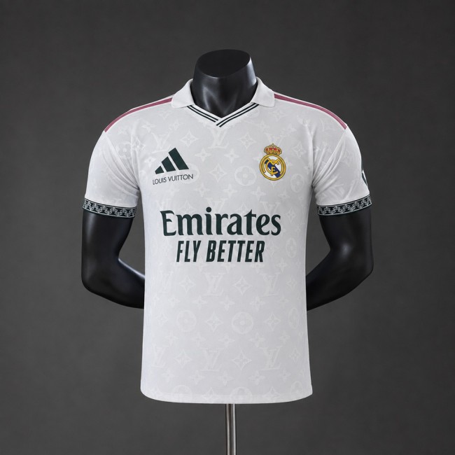 Player Version Real Madrid White Jersey 2026-2027 Football Kit Soccer Shirt