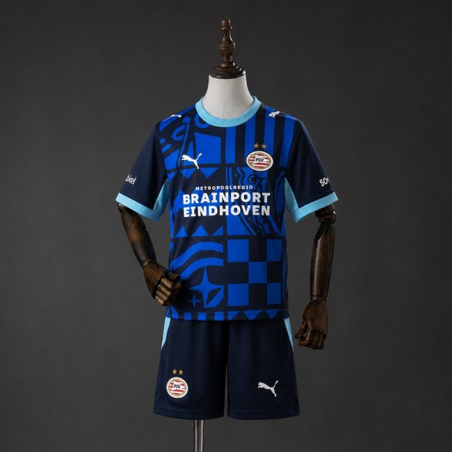 Kids Eindhoven Third Jersey 2026-2027 Football Kit Soccer Shirt