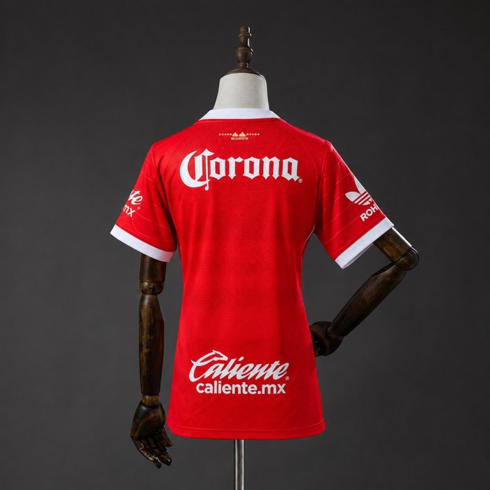 Women Toluca Home Jersey 2026-2027 Football Kit Soccer Shirt