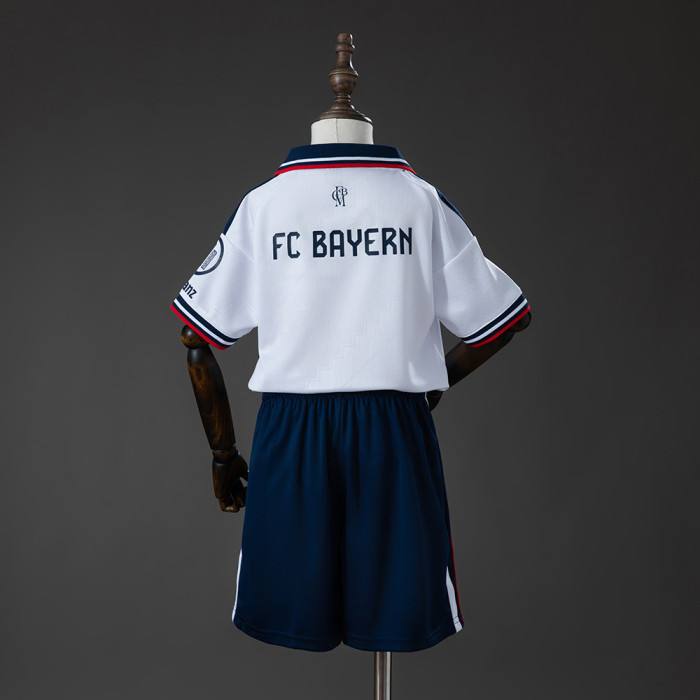 Kids Bayern Munich Away Jersey 2026-2027 Football Kit Soccer Shirt