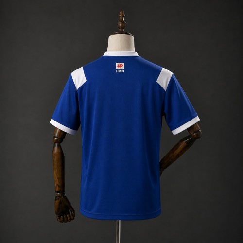 Cardiff City Home Jersey 25/26 Football Kit Soccer Shirt