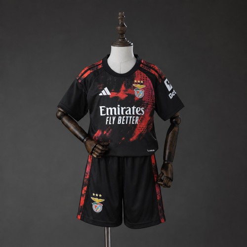 Kids Benfica Third Jersey 2026-2027 Football Kit Soccer Shirt