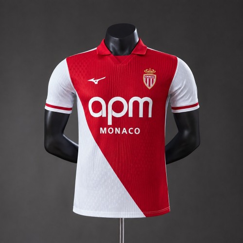 Player Version Monaco Home Jersey 2026-2027 Football Kit Soccer Shirt