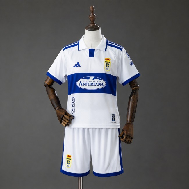 Kids Real Oviedo Third Jersey 2026-2027 Football Kit Soccer Shirt