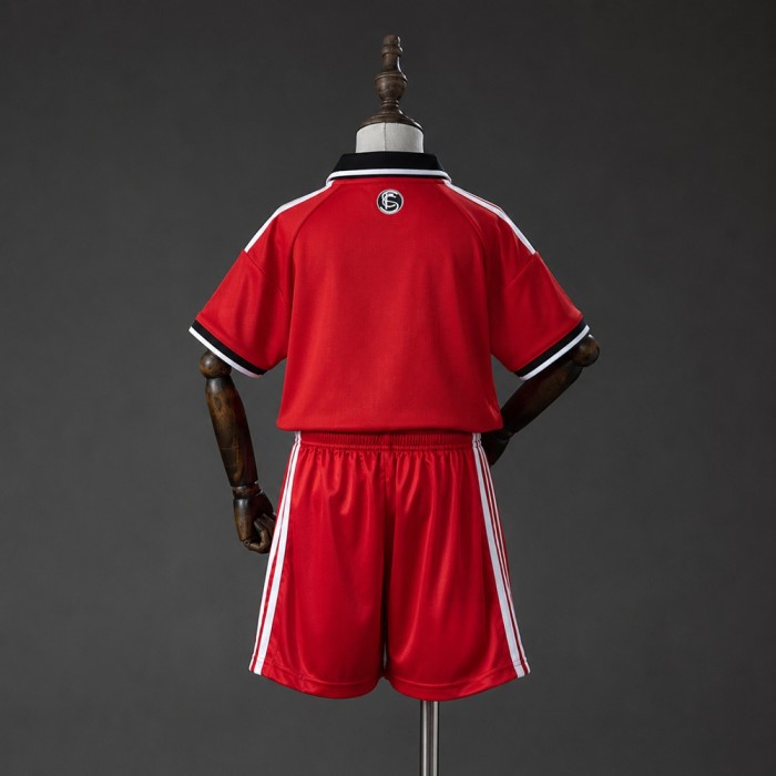 Kids Sevilla Away Jersey 2026-2027 Football Kit Soccer Shirt