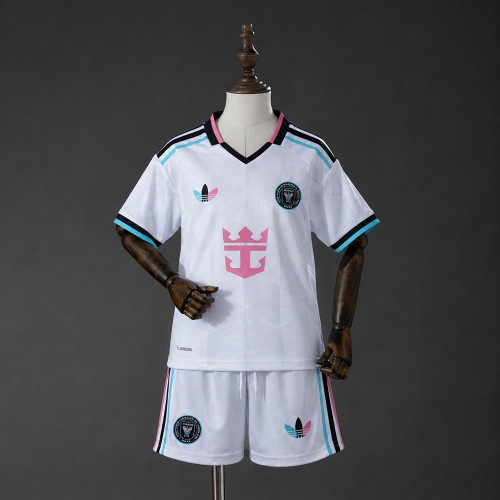 Kids Inter Miami Third Jersey 2026-2027 Football Kit Soccer Shirt