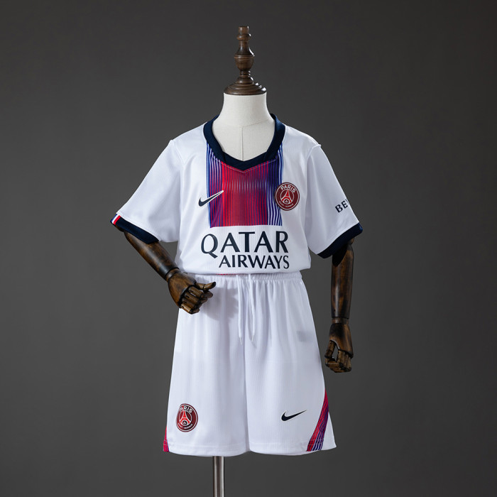 Kids PSG Away Jersey 2026-2027 Football Kit Soccer Shirt