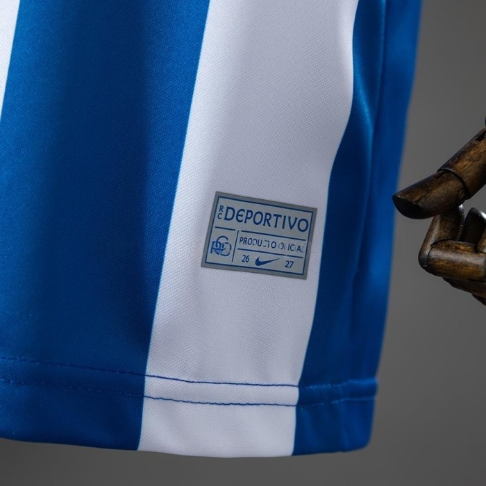 Kids Deportivo Home Jersey 2026-2027 Football Kit Soccer Shirt