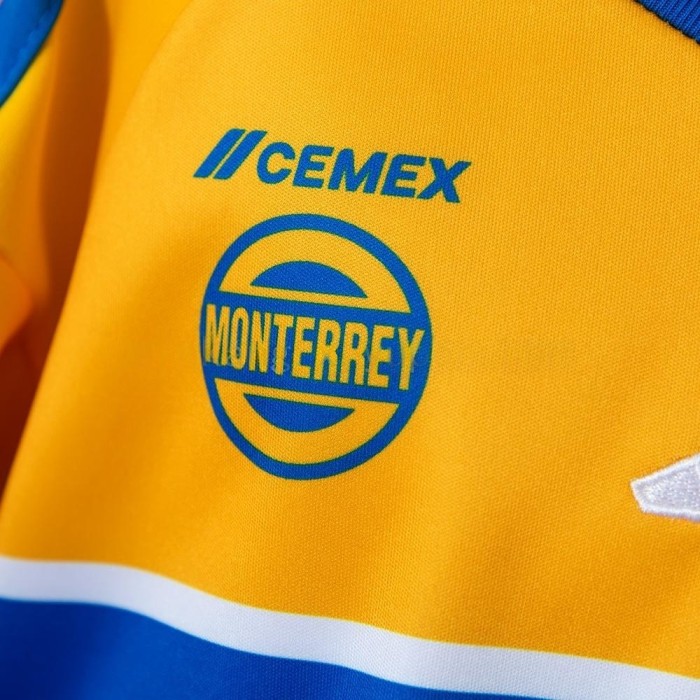 Kids Tigres UANL Home Jersey 2026-2027 Football Kit Soccer Shirt