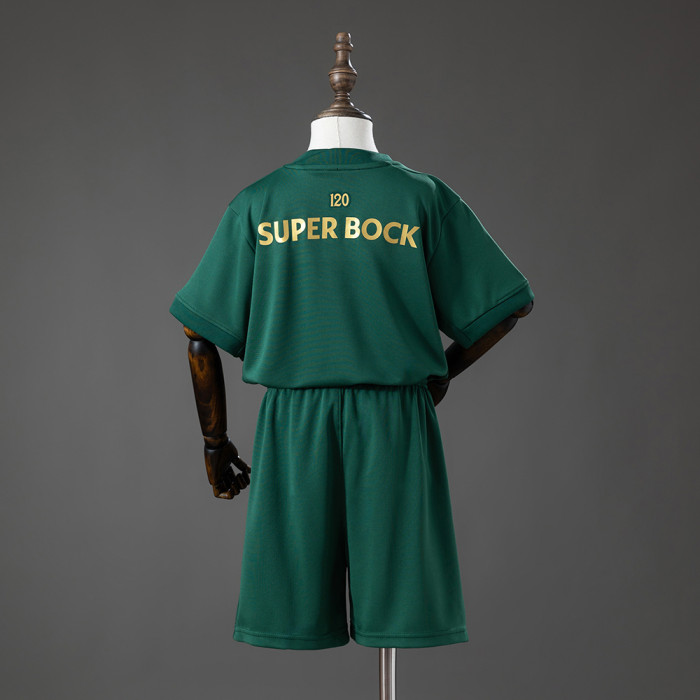Kids Sporting CP Anniversary Jersey 2026-2027 Football Kit Soccer Shirt