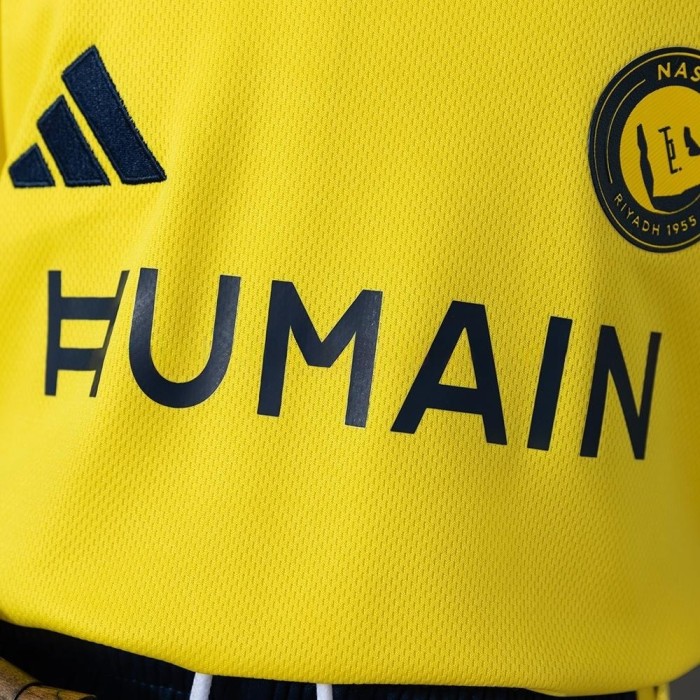 Kids Al-Nassr Home Jersey 2026-2027 Football Kit Soccer Shirt