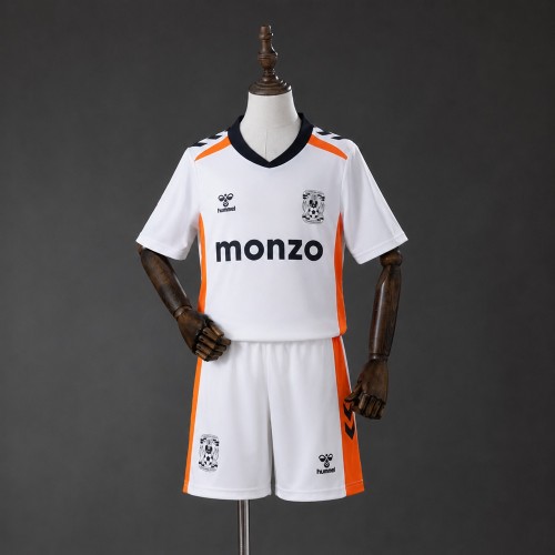 Kids Coventry City Away Jersey 2026-2027 Football Kit Soccer Shirt