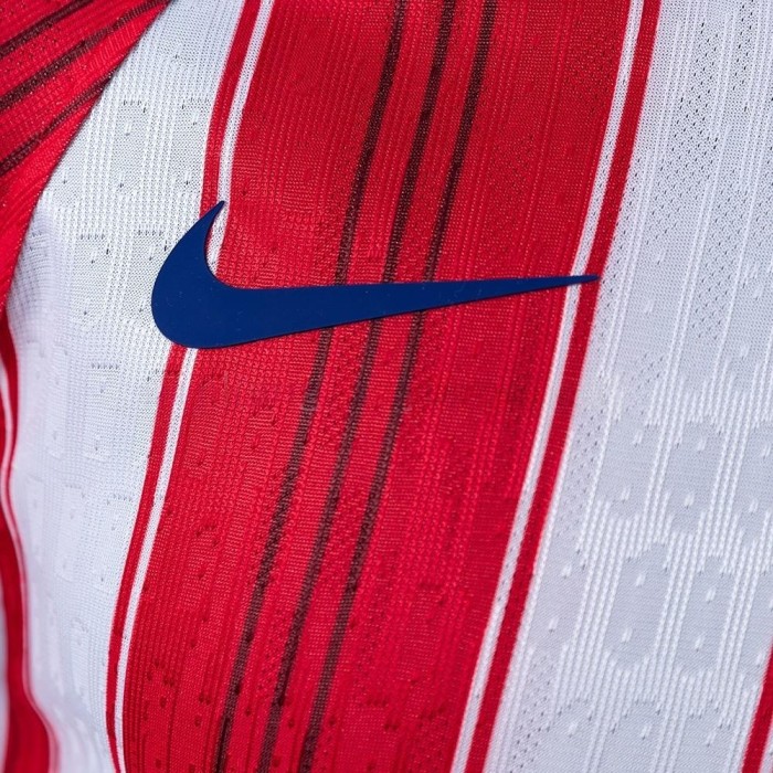 Player Version Atletico Madrid Home Jersey 2026-2027 Long Sleeves Football Kit Soccer Shirt