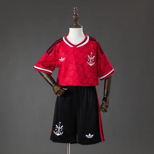 Kids Flamengo Third Jersey 2026-2027 Football Kit Soccer Shirt