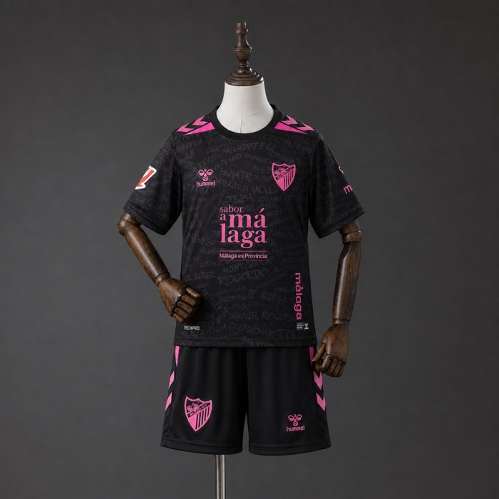 Kids Malaga Third Jersey 2026-2027 Football Kit Soccer Shirt