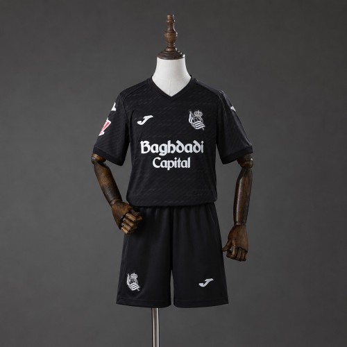 Kids  Real Sociedad Away Jersey 2026-2027 Football Kit Soccer Shirt