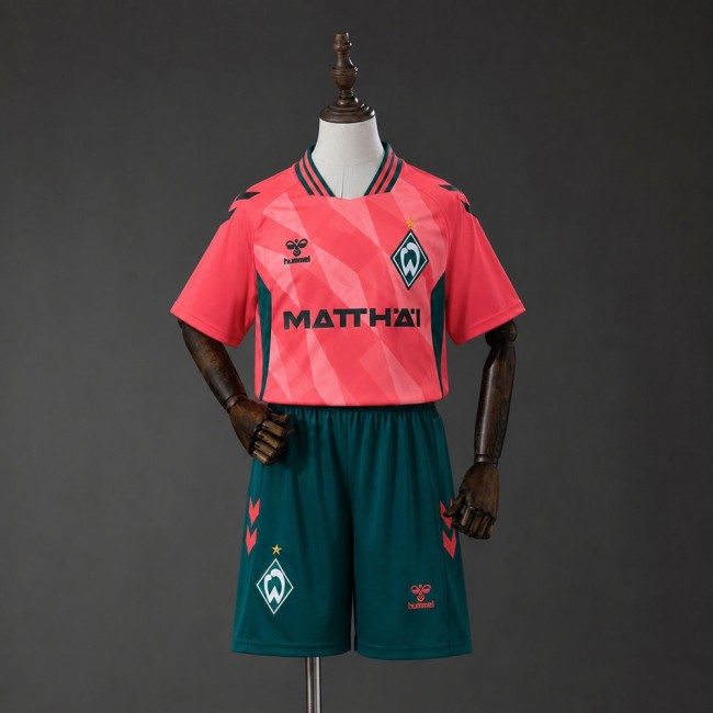 Kids Werder Bremen Third Jersey 2026-2027 Football Kit Soccer Shirt