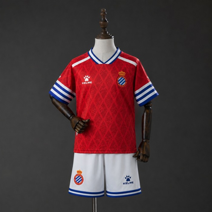 Kids Espanyol Away Jersey 2026-2027 Football Kit Soccer Shirt
