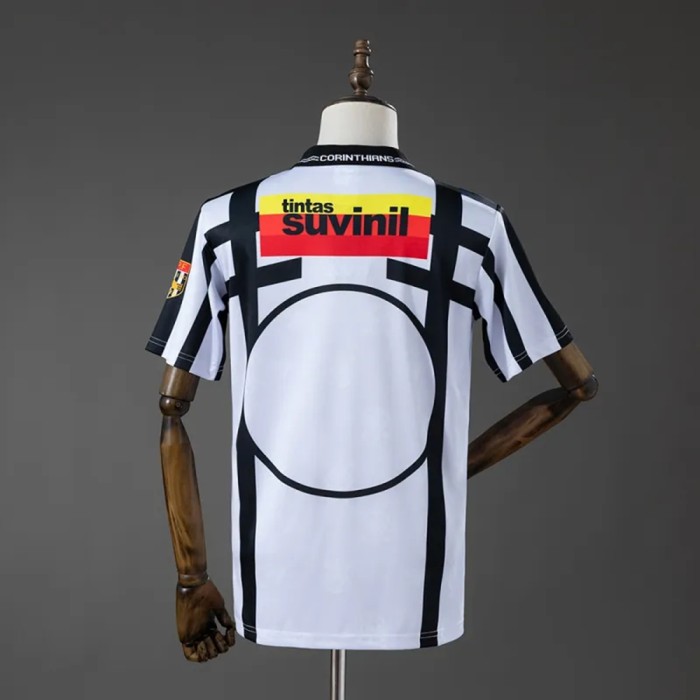 Corinthians Home Jersey 1995-1996 Retro Football Kit Soccer Shirt