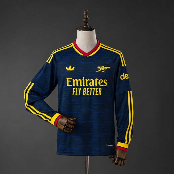 Arsenal Away Jersey 2026-2027 Long Sleeves Football Kit Soccer Shirt