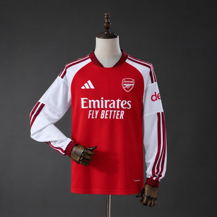 Arsenal Home Jersey 2026-2027 Long Sleeves Football Kit Soccer Shirt