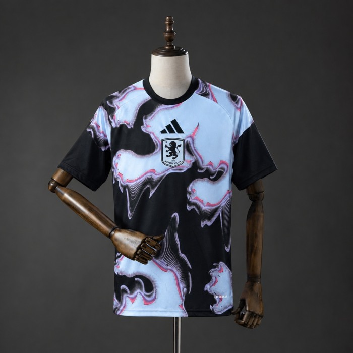 Aston Villa Pre-Match Jersey 2026-2027 Football Kit Soccer Shirt