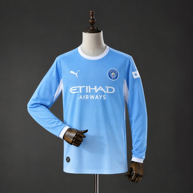Manchester City Home Jersey 2026-2027 Long Sleeves Football Kit Soccer Shirt