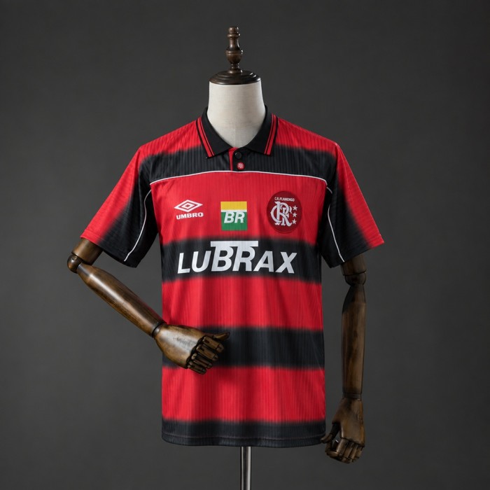 Flamengo Home Jersey 1997 Retro Football Kit Soccer Shirt