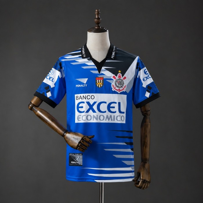 Corinthians Third Jersey 1998 Retro Football Kit Soccer Shirt