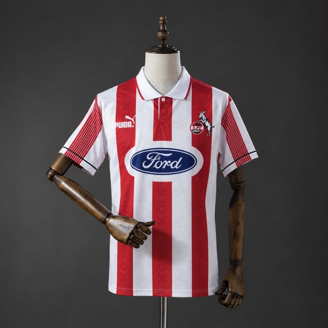 Köln Home Jersey 1995-1996 Retro Football Kit Soccer Shirt