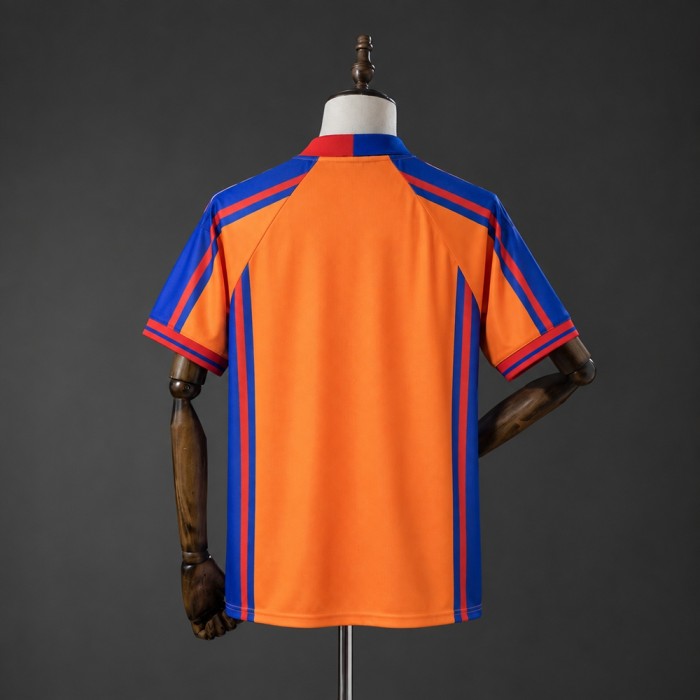 Barcelona Champions Away Jersey 1997-1998 Retro Football Kit Soccer Shirt