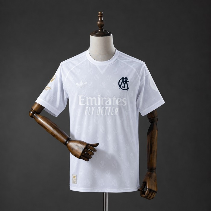 Real Madrid Jersey 2026-2027 Anniversary 125th Football Kit Soccer Shirt