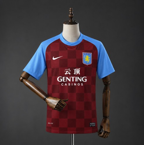 Aston Villa Jersey 2011-2012 Home Retro Football Kit Soccer Shirt