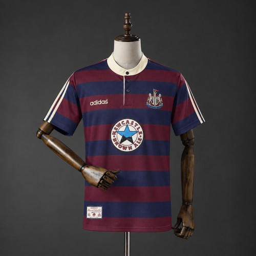 Newcastle United Away Jersey 1995-1996 Retro Football Kit Soccer Shirt